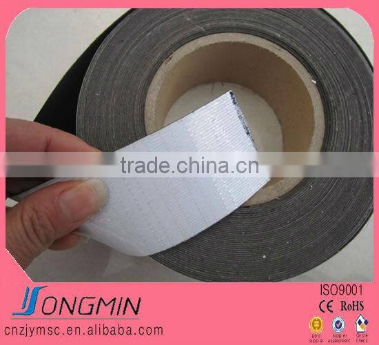 construction application rubber flexible magnet strip with adhesive