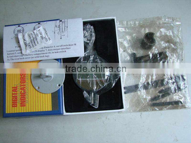 digital indicator for the measuring of the injector valve