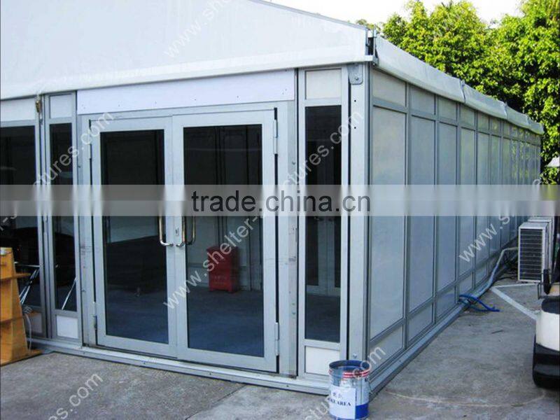 2012 New marquee 15m x 30m glass wall tent