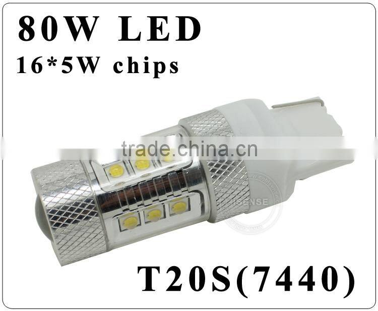t20 7440/7443 crees led 80W w21w