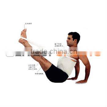 Polyester with metal yoga strap