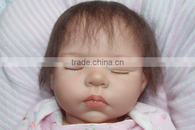 Custom baby dolls 22'' reborn baby dolls for children reborn sleeping baby doll