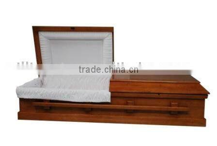American style cremation poplar casket funeral supplies