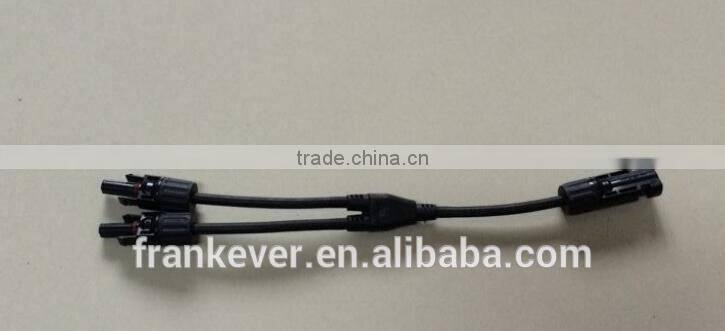 MC4 Y TYPE PV branch solar connector