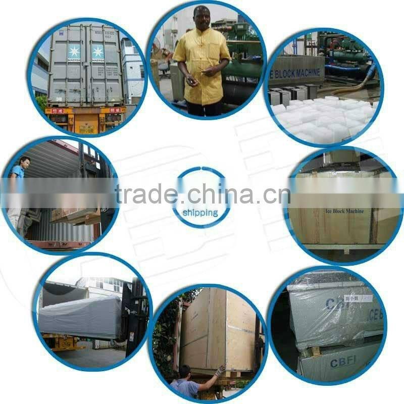 block ice making machine produce ice for fishing, cooling, low temperature