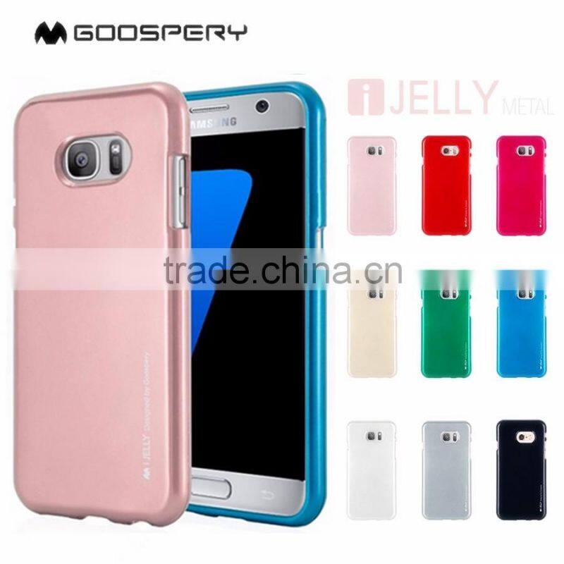 I-Jelly Slim Fit Goospery Mercury Mobile Phone Case for Samsung Galaxy S5