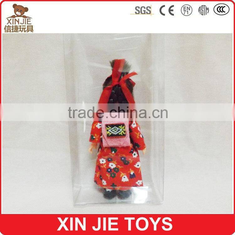 Japanese girl plastic doll cheap plastic national doll wholesale eyes moving plastic national doll