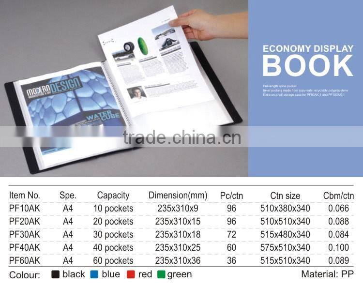 office cardboard chipboard file folder with high quality