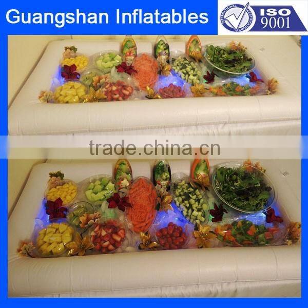 portable PVC camping ice cooler inflatable party bucket