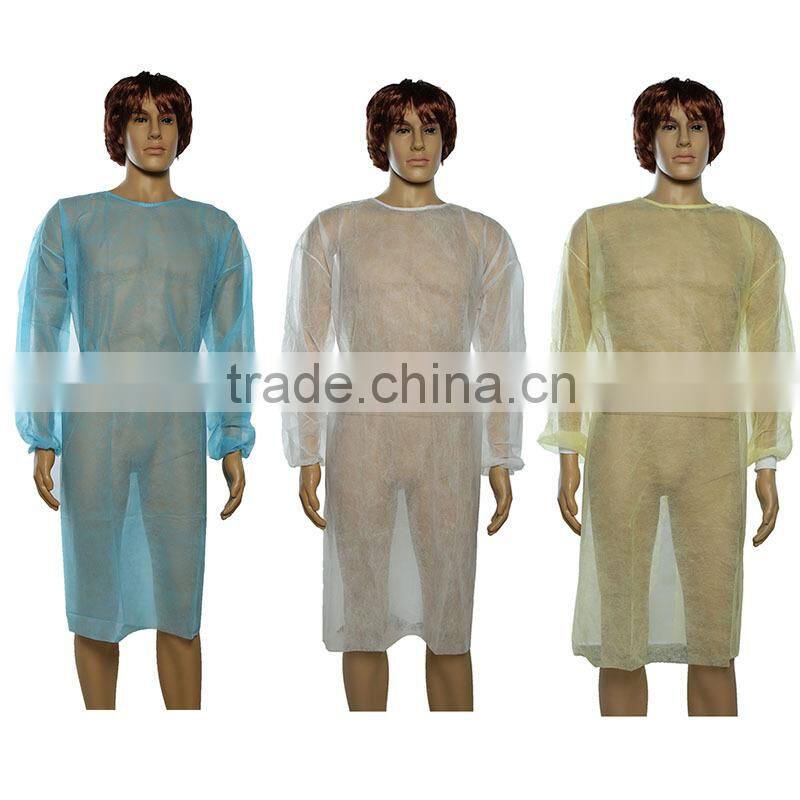 Good Quality SMS Non-woven Isolation Fold Sterile Surgical Gown