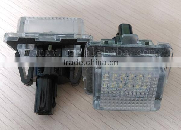 LED License Plate light rear registration plate lamp led car number plate lamp for Mercedes W204/W204 5D/W212/C216/C207/W221