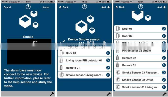 Smart Home alarm Security Systems Wireless cloud ip alarm