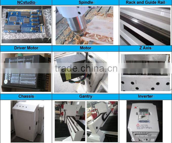 1325 Simple Auto-tool Changing Wood CNC Router, multi spindles cnc engraving machine