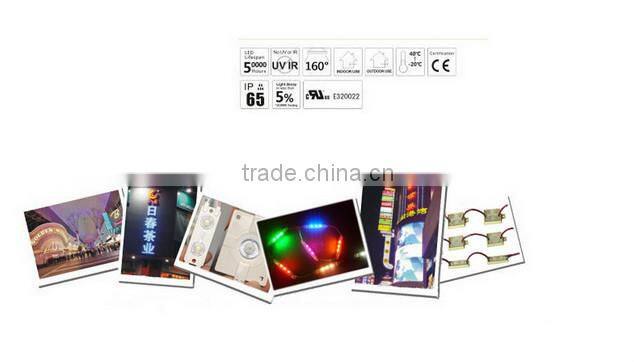 New model SMD5730 3 leds Injection with wide angle high power LED Module