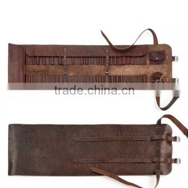 Multi-Use Leather tool roll Leather made in China
