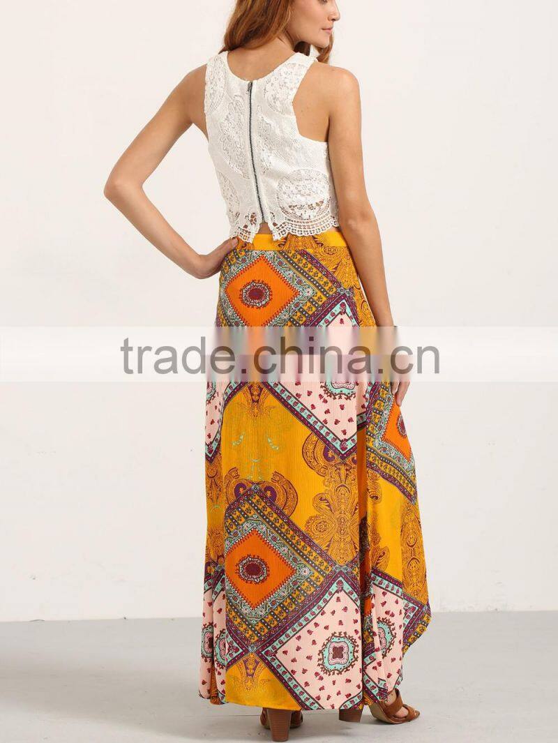 Muslim long skirt,Casual women skirt