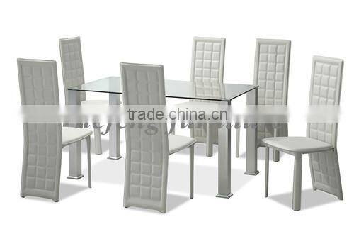 Luxury white PU banquet chair
