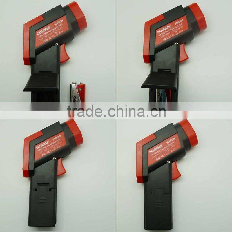 Digital display infrared laser thermometer gun with laser point Temperature Gun (-50-1600C) CE,ROHS DT8700H/8010H/8013T/8016