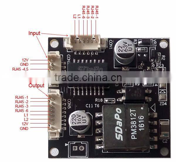 full hd ip camera POE ip camera module
