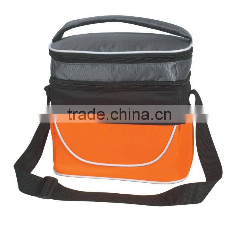 Two Compartment Lunch Bag-Yellow