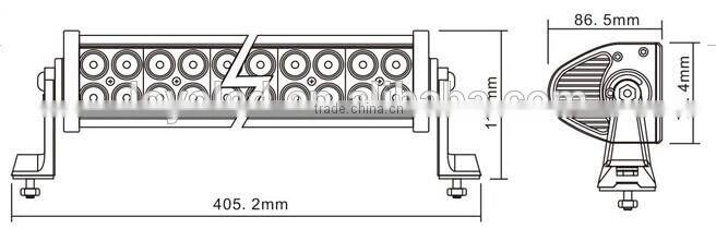 Epistar series light bar LED LYE72 3W chip light bar double row Epistar light bar
