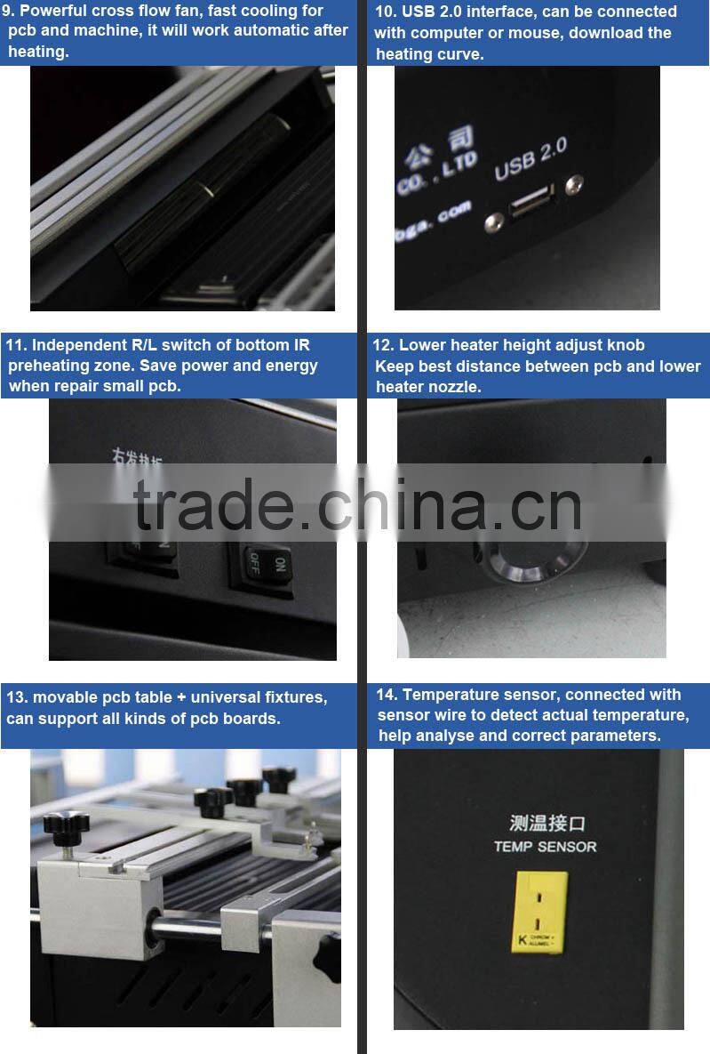 Dinghua xbox360 ps2 ps3 repair motherboard refurbishing machine DH-C1