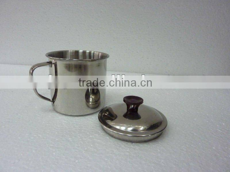 Stainless Steel Tableware Mug Set