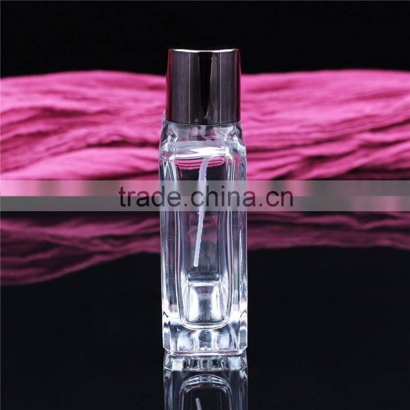 classic square 100ml hot sale glass spray perfume bottles