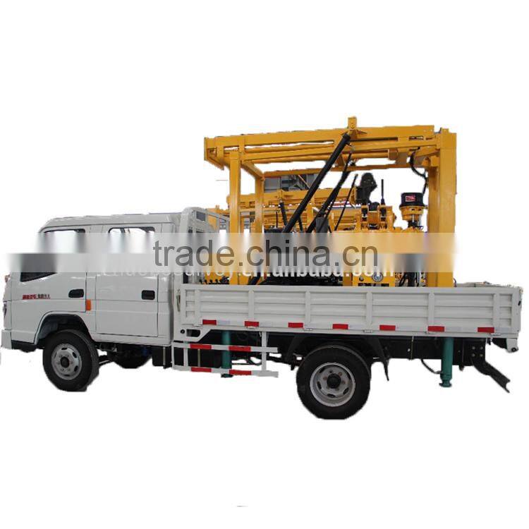 off road condition XYC-200GT truck mounted water well drilling rig