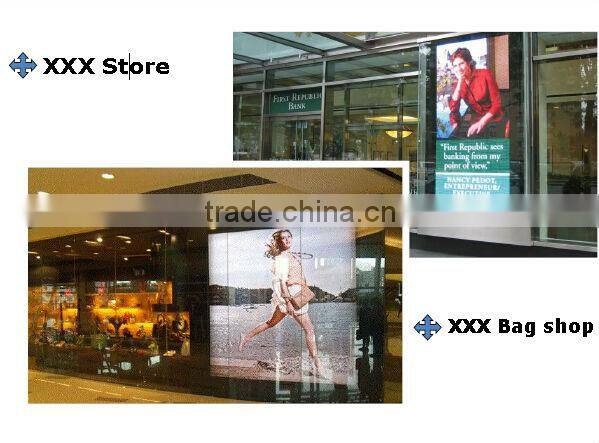 No distribute box needed innovative led light window display module for stores