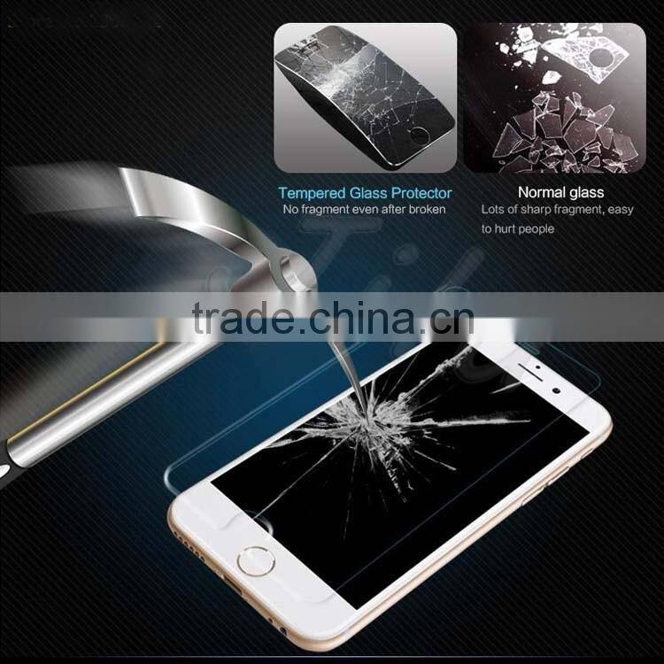 Wholesale factory high quality 9h tempered glass screen protector for iPhone 6S Plus