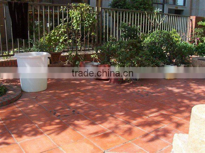 Rustic terracotta tile