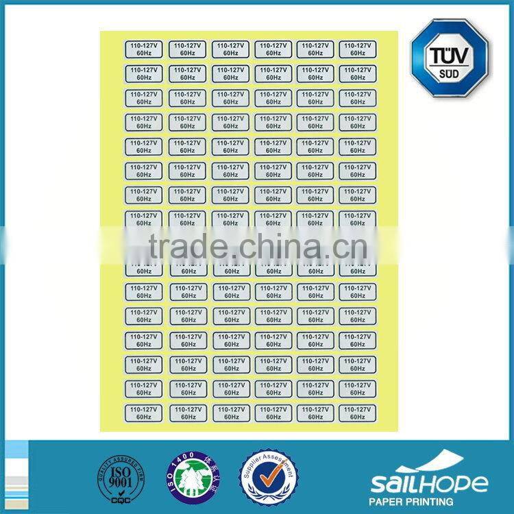 Cheap newest roll adhesive wine label sticker