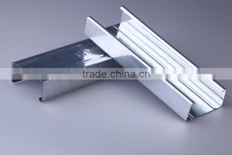 High Quality Light Steel Keel made by Galvanized Steel Sheet for Ceiling