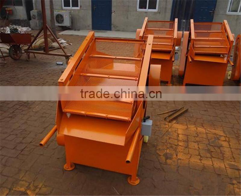 Good helper of Construction Industrial!! Small Mobile Soil Sieve for Family Use