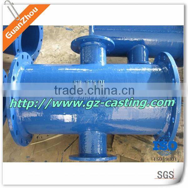 iron casting Tee coupling for pipe fittings