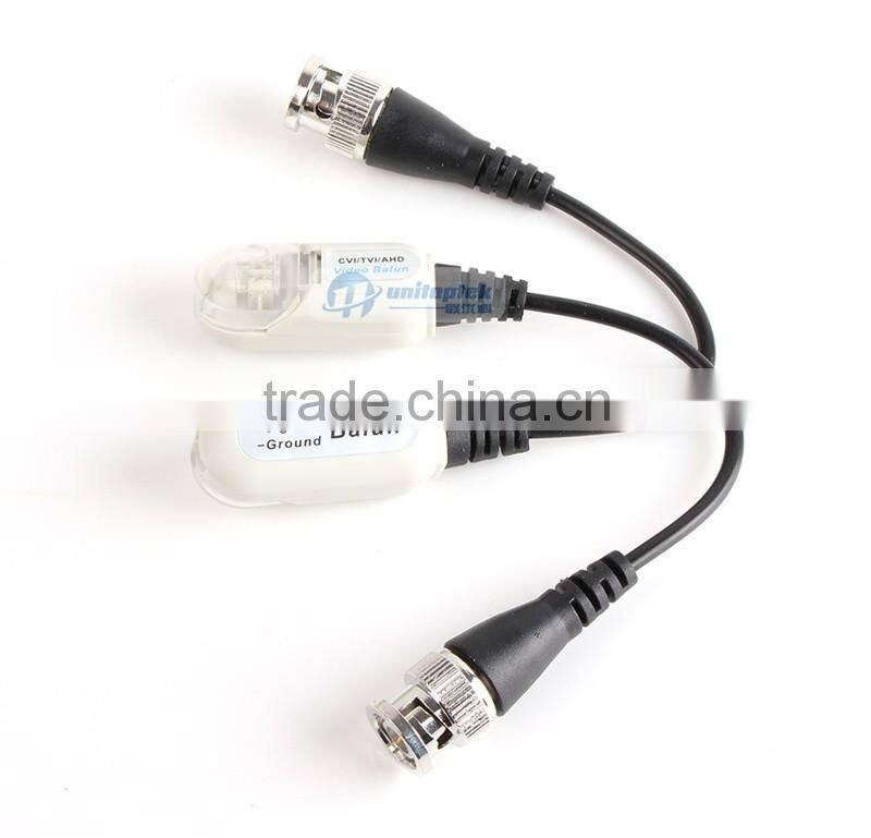 HD Transceivers Adapter Transmitter Cat5 Video CCTV Balun Support 720P/1080P AHD/CVI/TVI Camera