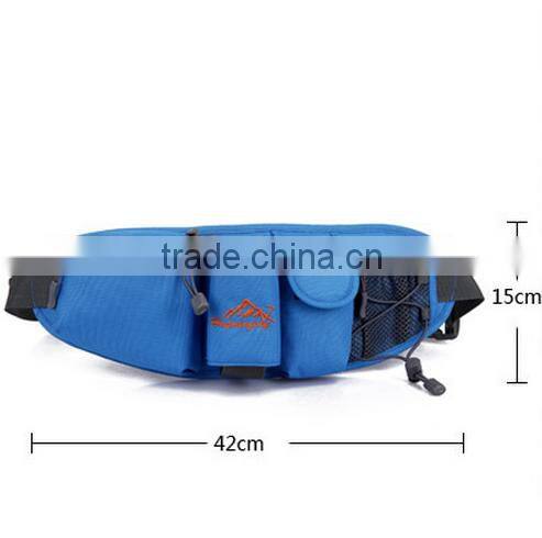 Sports adventure cycling Hiking Travel Water bottle pockets Waist Bag/ Water bottle pockets