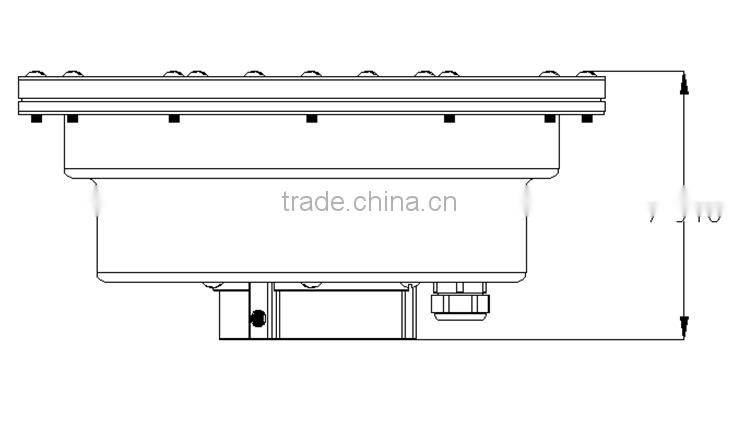waterproof decoration fountain water led rgb 9W