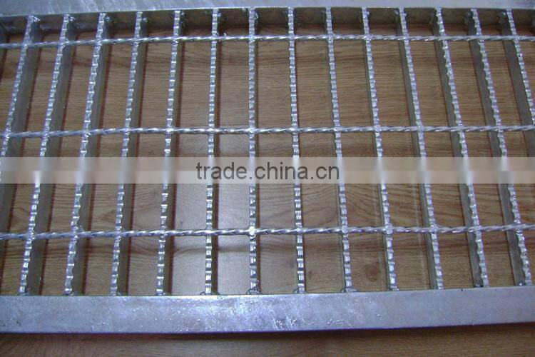 anping galvanized serrated steel grating price list for sale