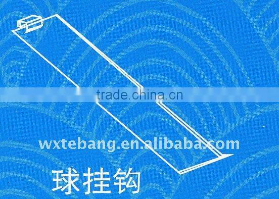 Metal hook/Ball-Hooks/Metal/Hanging/Supermarket Goods shelf / pegboard Hooks