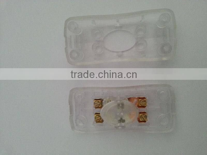 DIY double cut switch with Polyamide material suitable for table lamp
