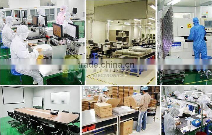 4.3 inch custom capacitive screen touching panel with optical bonding