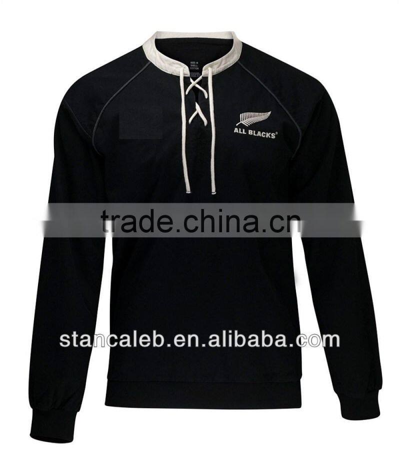 Quality Sublimated springbok Long Sleeve Rugby Jerseys