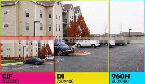 Zmodo 4CH Full 960H DVR 700TVL Outdoor Rear View Camera System