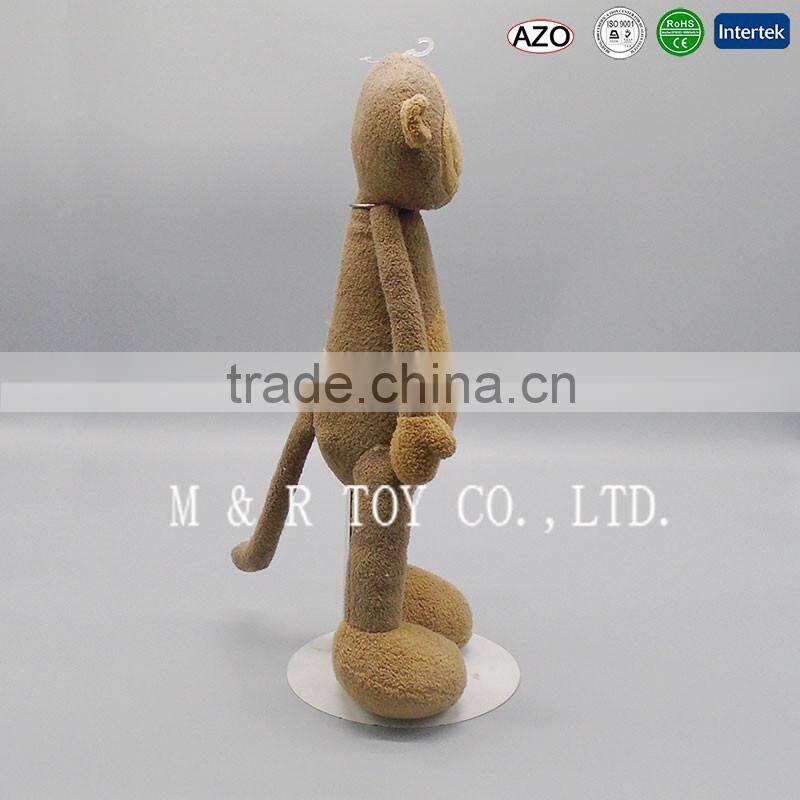 New Design OEM Funny Standing Monkey Soft Toy for Free Sample