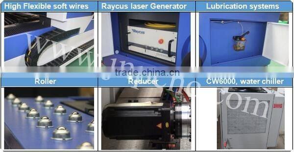 Fiber metal tube laser cutting machine with IPG laser source&Presitec cutting head