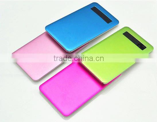 china suppliers super slim powerbank mobile powerbank 5000mah