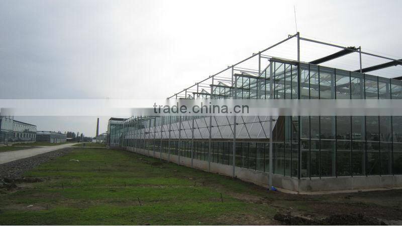 multi span commercial glass greenhouse greenhouse
