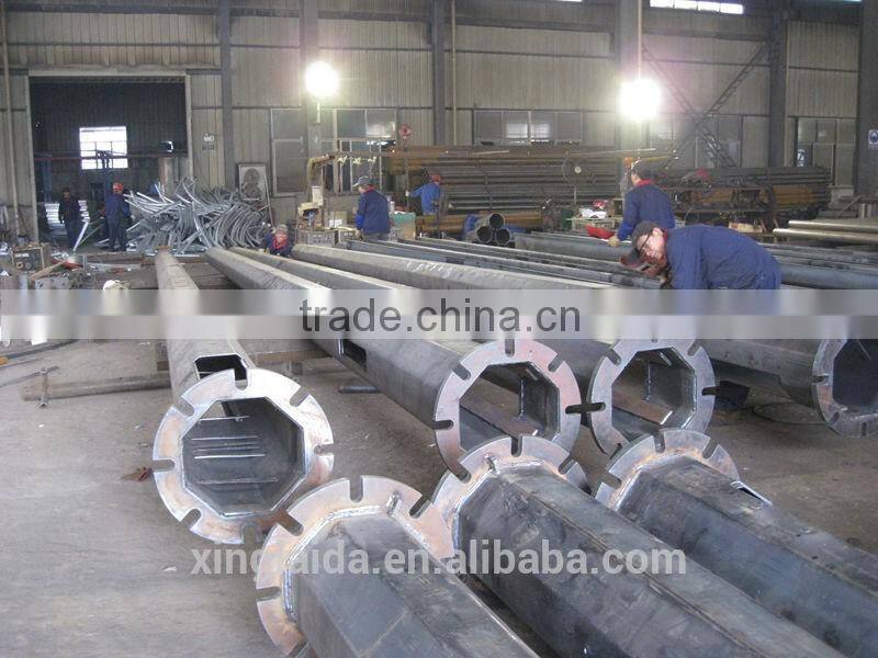 decorative light pole folding street lighting light pole parts